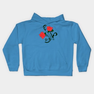 BOUQUET OF ROSES Kids Hoodie